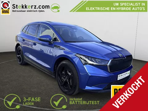 Skoda Enyaq iV 80 Suit Panoramadak | Leer | Trekhaak, Vol Opties, 12 mnd. Bovag