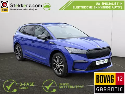 Skoda Enyaq iV 80 Sportline | All-in prijs incl. 12 mnd BOVAG | SOH 95% | Zeer complete uitrusting