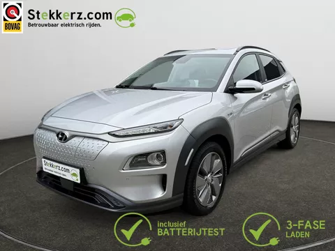 Hyundai Kona EV Premium Sky 64 kWh Schuifdak, Leer, SOH 100% Hyundai Kona EV Premium Sky 64 kWh Schuifdak, Leer, SOH 100%