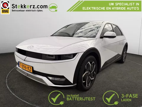 Hyundai IONIQ 5 Connect 77.4 kWh half leer, el.verst. stoelen, stoelverwarming.