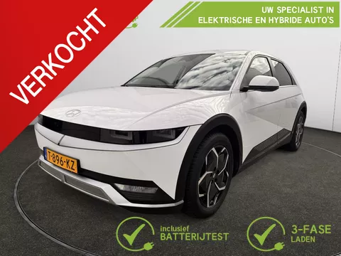 Hyundai IONIQ 5 Connect 77.4 kWh half leer, el.verst. stoelen, stoelverwarming, SOH 98%