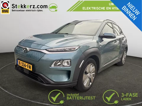 Hyundai Kona EV Comfort 64 kWh SOH 100%, 3-fase, Warmtepomp