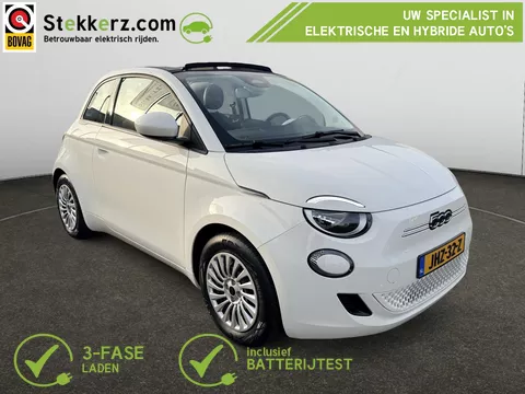 Fiat 500 C 42 kWh Cabrio, 8881km!, SOH 98%