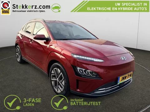 Hyundai Kona EV Comfort 64 kWh SOH 97%, 3 fase