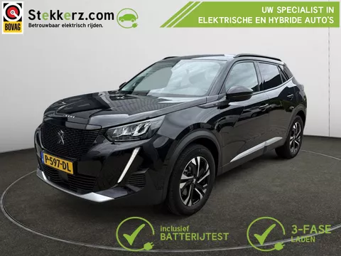 Peugeot e-2008 EV Blue Lease Allure 50 kWh , 3-Fase, SOH 96%, 3D Camera, Keyless
