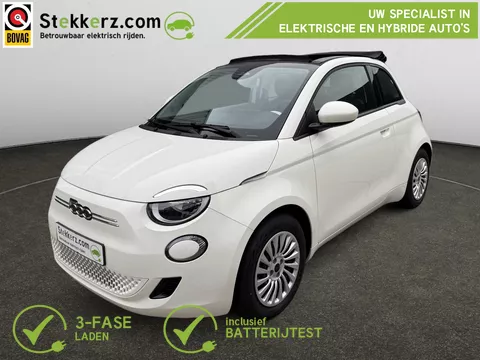 Fiat 500 C 42 kWh Cabrio, 8881km!, SOH 98%